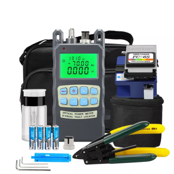 Fiber Optic Tool Kit: Light Source Power Meter Miller CFS-3