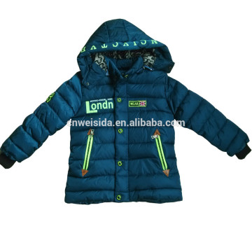 2015 latest design children padded jacket