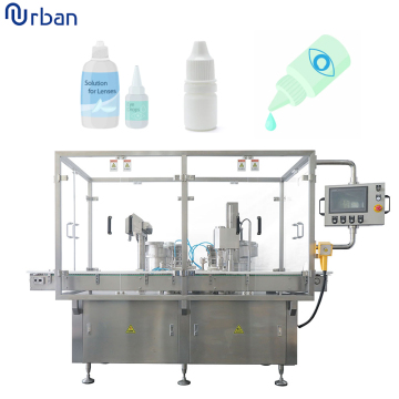 Eye Drop Bottle Filling and Screw Capping Machine for 5-50ml Capacities