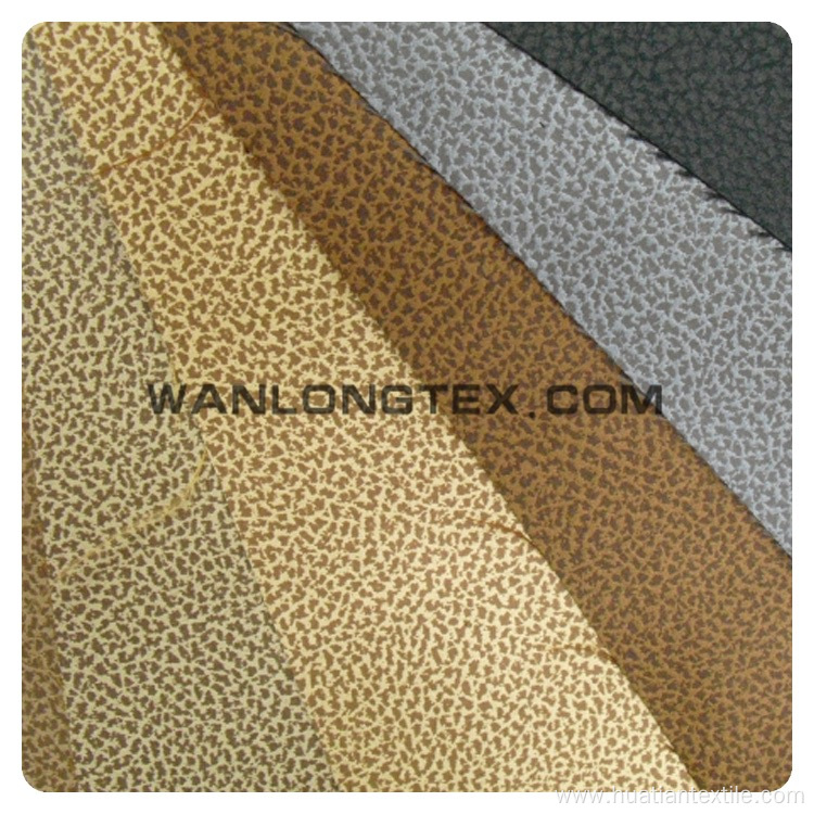 Fashionable Pattern Design Microfiber Suede Fabric