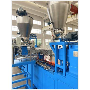 Lab Twin Screw Extruder Plastic Granules Machinery