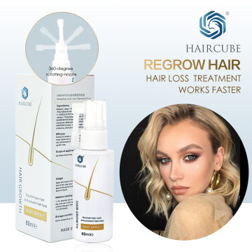 HAIRCUBE Fast Hair Growth Essence Oil Anti Hair Loss Treatment for Hair Growth Serum Spray Hair Loss Products Herb Hair Tonic