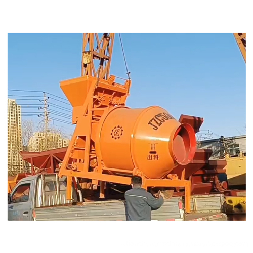 380V Electric Cement Mixer: Fully Automatic Hydraulic Concrete Mixing Machine with Drum