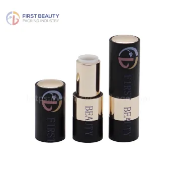 Black Magnetic Lipstick Tube