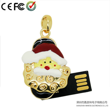 Jewelry USB Flash Memory, Mini Pen Drive, Christmas Gift USB Flash Drive