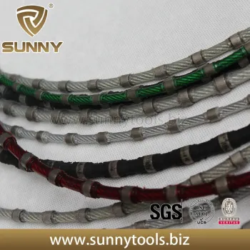 diamond wire saw for granite quarries/sintered diamond wire saw beads