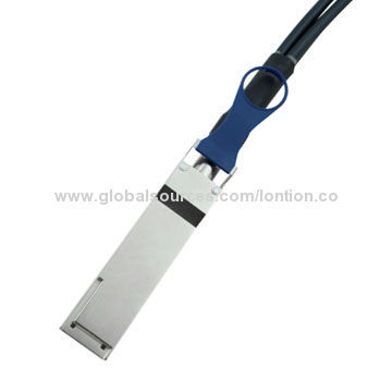 New design QSFP to 4x SFP Cable with Up to 10Gbps Data Transfer Rate, RoHS Mark