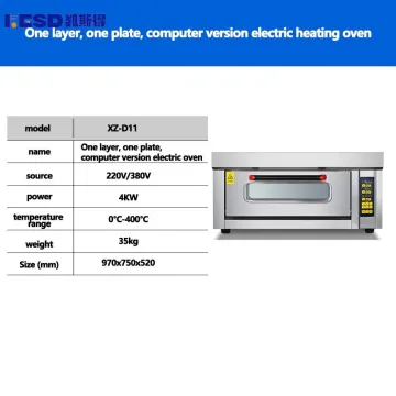 2 Deck 2 Tray Commercial Electric Bakery Oven Prices/ Small Gas Bread Bakery Oven