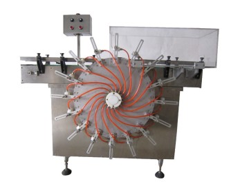Advanced high speed rotary bottle air washing machine