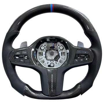 Ruote a sterzo in fibra di carbonio personalizzate per serie BMW G e modelli M