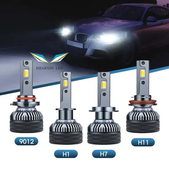 High Quality 120W 6000K IP68 Waterproof H1/H7/H11/9012 LED Headlight Bulb - 360 Degree Adjustable