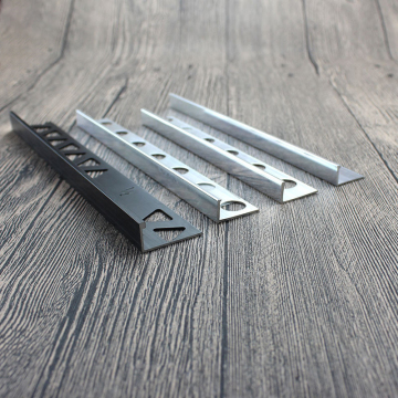 Metal Ceramic Tile Accessories: Square Profiles, Tile Corner Trims, and Aluminum Edging for Bathrooms