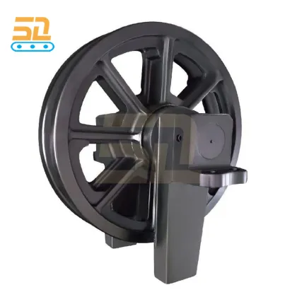 High-Quality Idler Assembly for Fuwa 80ton Crawler Crane Undercarriage Parts