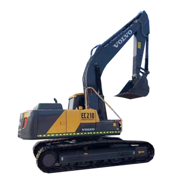Used Volvo EC210DL Excavator: 21-ton Medium Hydraulic Crawler Backhoe from Sweden