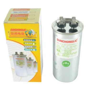 Hot Sale CBB65 40 UF Air Conditioner Fan Motor Capacitor