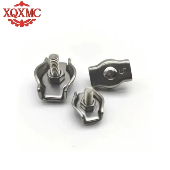 Stainless Steel Wire Rope Clamp