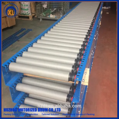 belt driving roller conveyor