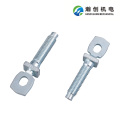 Accesorio de perno de montaje ajustable con doble orejeta galvanizada