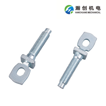 Accesorio de perno de montaje ajustable con doble orejeta galvanizada