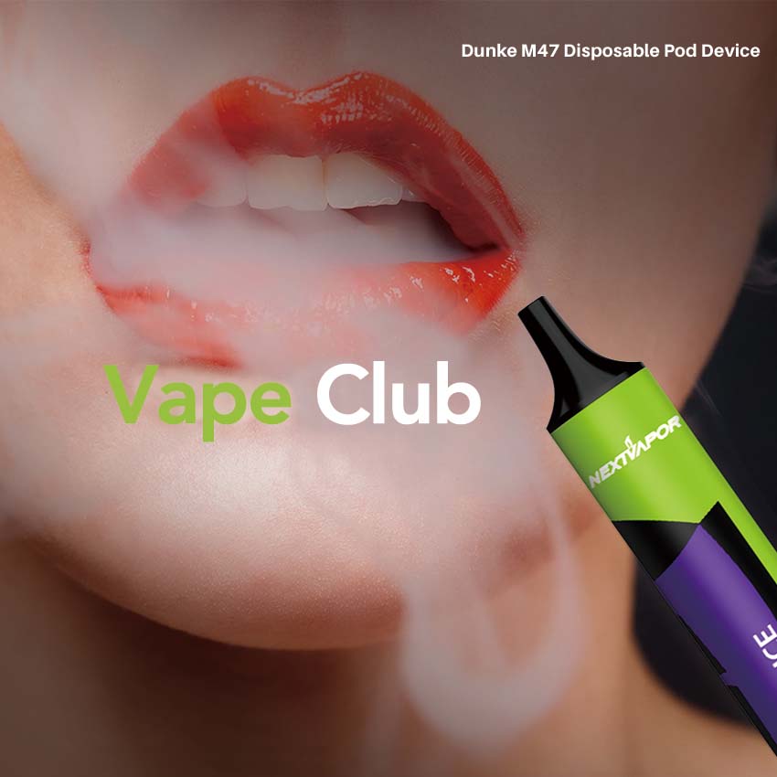 Disposable e-cigarette video promotional image