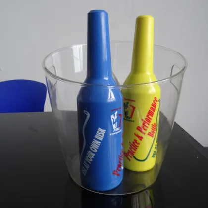 2016 Promotional clear acrylic Plastic oxo ice bucket