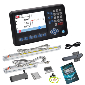 DITRON D80 7 "LCD मल्टी-लैंग्वेज 2/3/4 उच्च परिशुद्धता रैखिक पैमाने के साथ एक्सिस DRO
