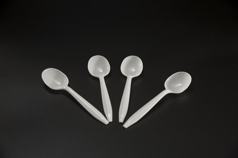 Premium PP Plastic Dessert Spoon Disposable PP Cutlery PP Disposable Spoon