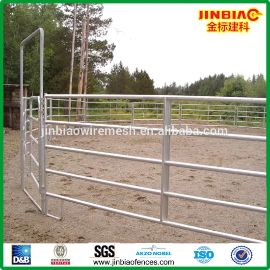 2.0 thickness welded square pipe railing fence composite horse fence