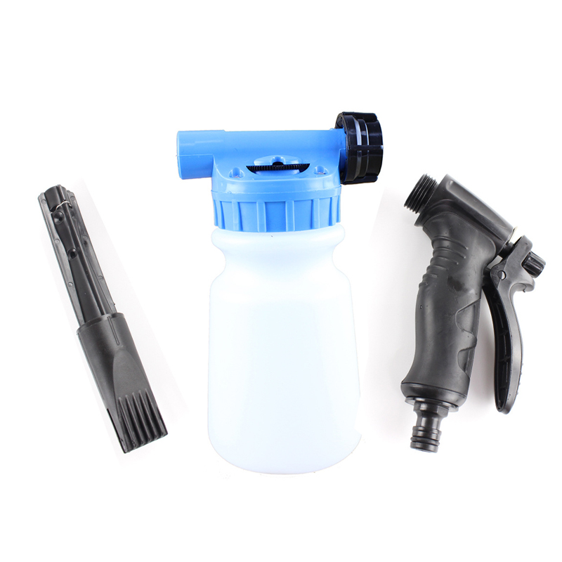 1L Alivable Renque de lave-glace mousse Buzzle Car lavage de mousse Pignon Nettoyage Poton Lance Lance Savon Savon Sprayer Spray Pistolet en mousse