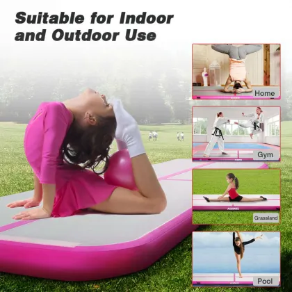 Gaofei Inflatable Air Track for Yoga and Gymnastics