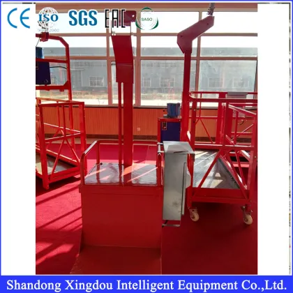 Zlp630 Painted Steel Electric Construction Cradle