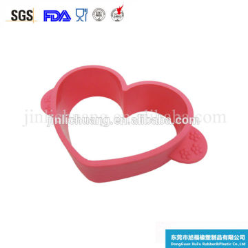 Heat Resistant Heart Shape Silicone Egg Ring