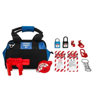 Zenex Safety Padlock Kit: Electrical Industrial Lockout Combo Bag