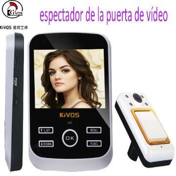 KIVOS Security Door Bell Camera Peephole Door Viewer