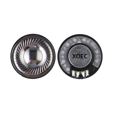 40mm 32Ohm 30MW titanyum diyaframlı kulaklık hoparlör sürücüsü