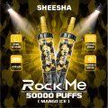 Rock me sheesha 50k puffs vape sekali pakai