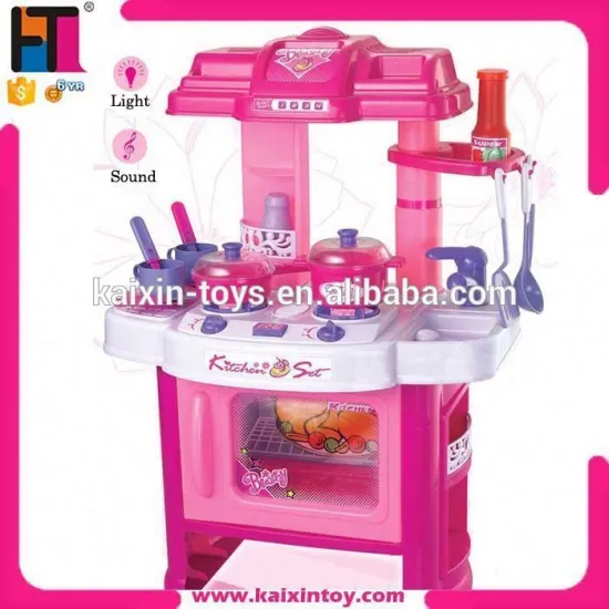 high quality export kids kitchen set toy made in china