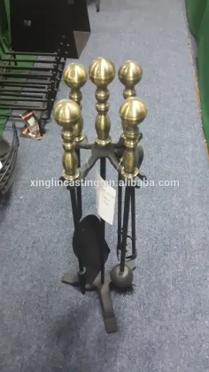Modern fireplace tools sets