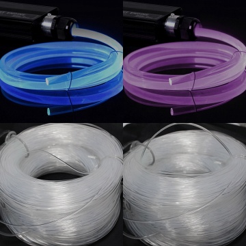 Iluminación ambiental LED de tubo de neón para el interior del automóvil - impermeable 1.5 mm 2 mm