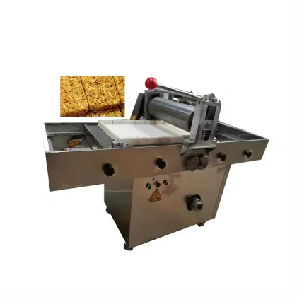Protein Bar Forming Machine: Adjustable Height Granola Bar Maker Cereal Bar Press Machine