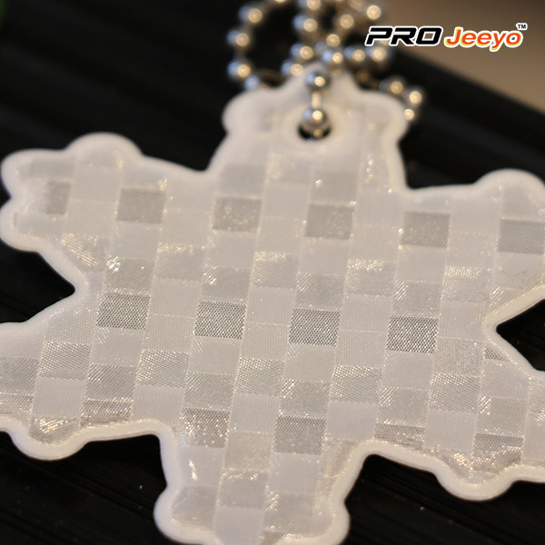 snowflame PVC walking reflector pendant