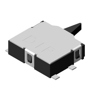 Detector Switch, Measures 5 x 4.15mm, Horizontal Type