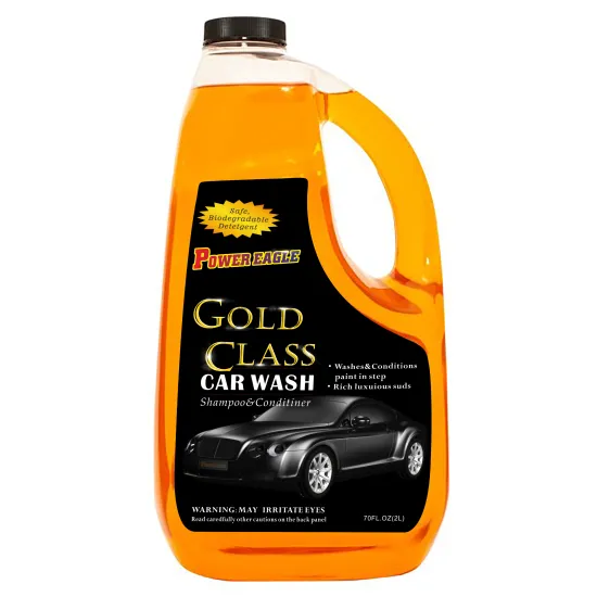 Premium Gold Super Concentrated Waterless Car Wash Shampoo with Carnauba Wax