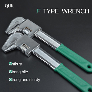 QUK Torque Wrench Ratchet Oil Filter Wrench Spanner Set Universal Adjustable Pipe Key Multi-function Home Repair Hand Tools