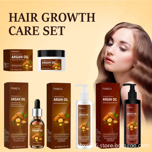 Vegan Organic Protein Hair Care Set - Custom Luxury Shampoo, Conditioner & Serum - Private Label