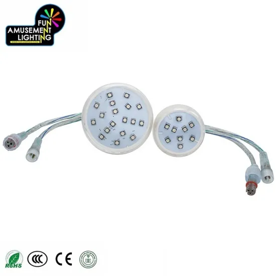 Programmable RGB LED Lighting with SD Card Control for Amusement Rides