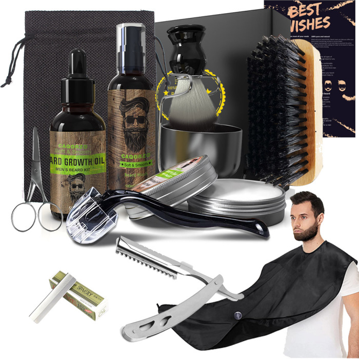 011 Piece Set Sero de crecimiento de barba