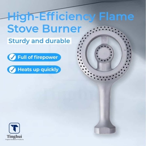 Пліта з сярэбраным кранам для хатняга газу