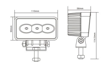 Wholesale Price!!9W LED Work Light,Driving Light ,LED work lamp