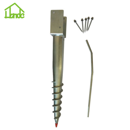 Galvainzed U Ground Screw